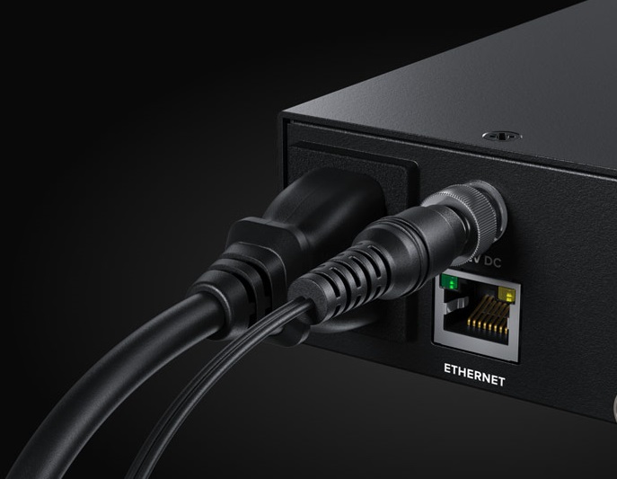 Includes Front Panel Emergency Patch Connections